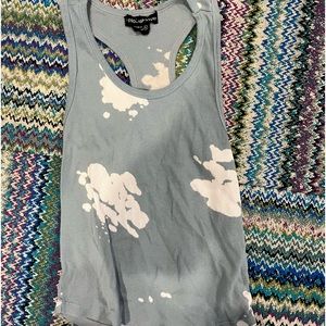 Global love tie dye tank